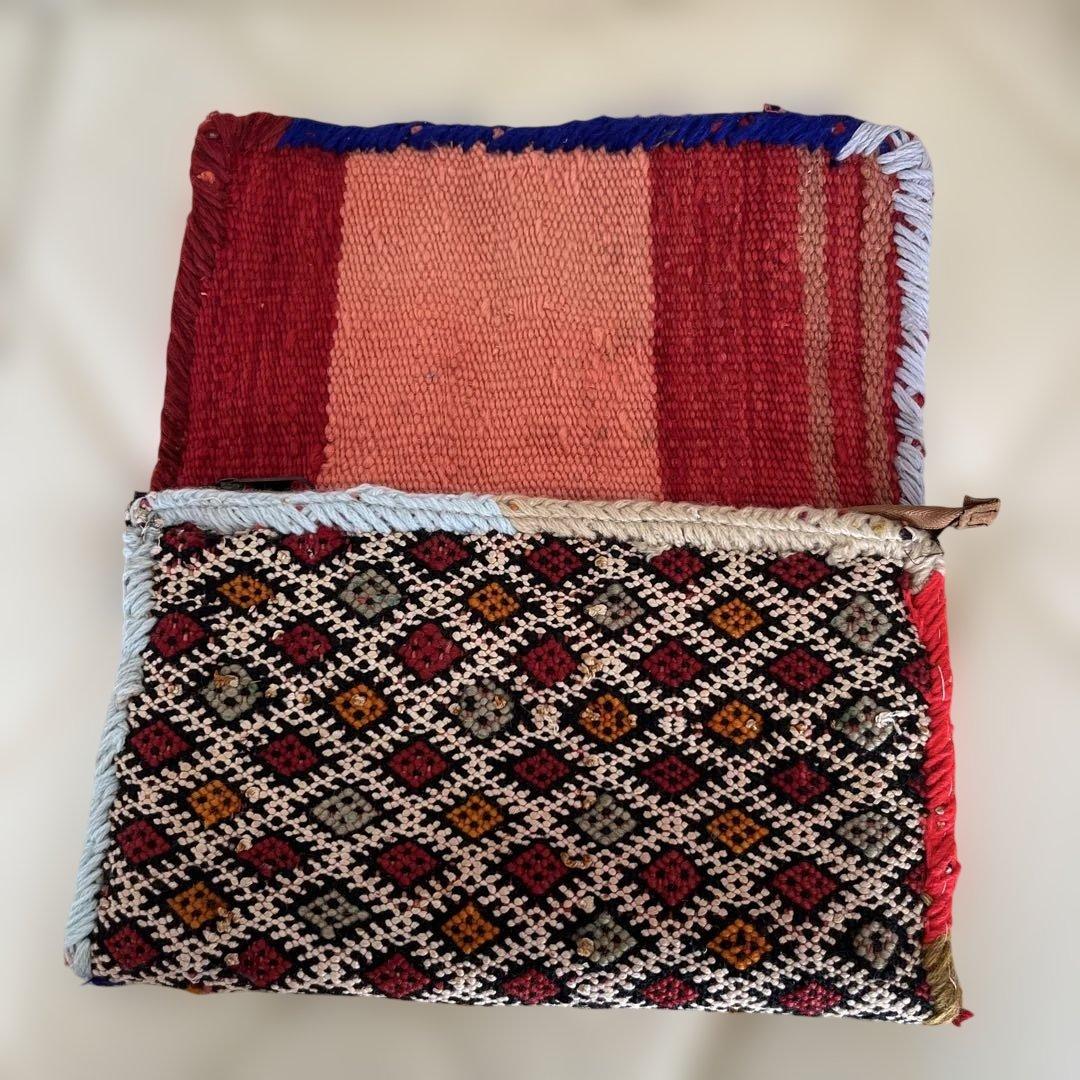 モロッコ　ハンドメイド　クラッチバック