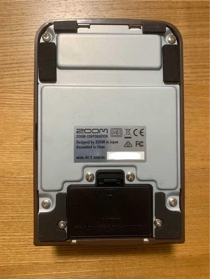 zoom ac-2 アコースティックギター用プリアンプ