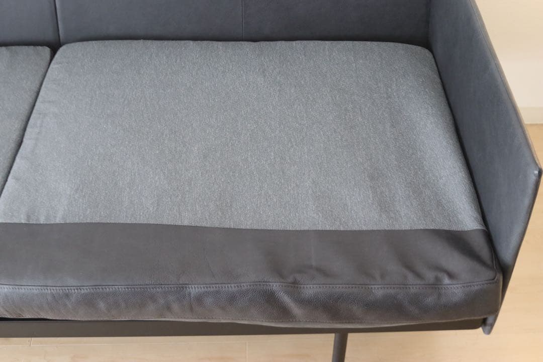 【美品・実物画像】ACTUS NATADORA BUREAUレザー2人掛けソファ
