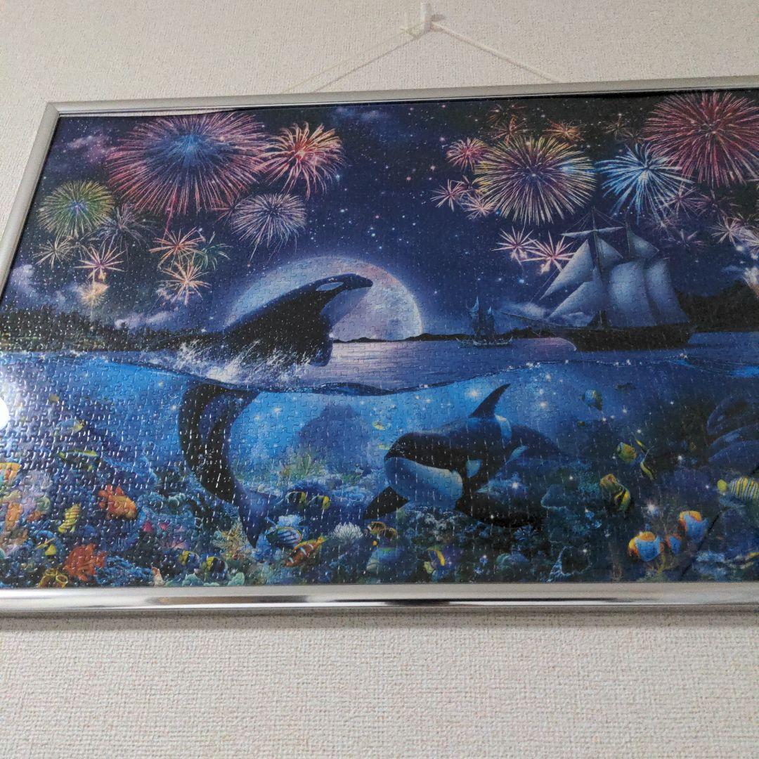 ラッセンドラマチックナイト パズル完成品