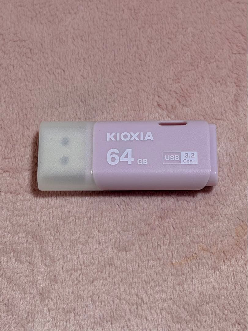 ノートパソコン 14インチ ベビーピンク USBメモリセット