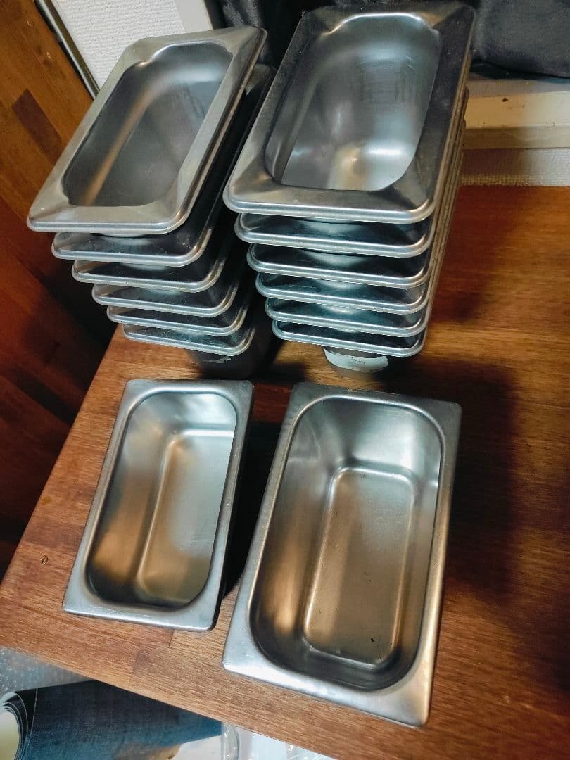 ステンレス製 ホテルパン バットセット