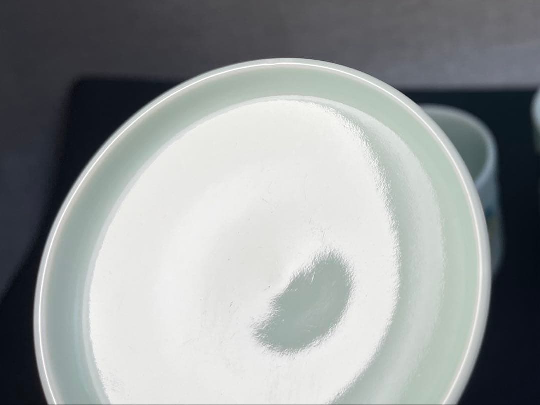 伊万里焼　鍋島焼　隆山　蒸し碗[小] 5点　蕎麦猪口　デザート