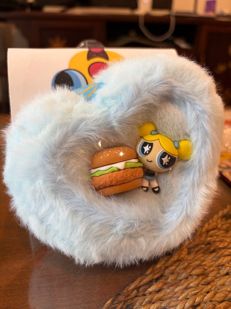 【限定】マクドナルド × パワーパフガールズ モフモフポーチ全3種（限定紙袋付）