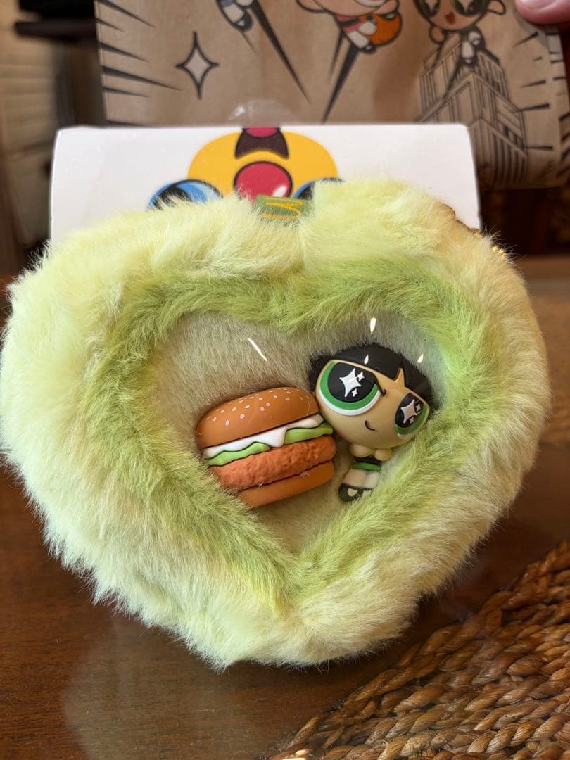 【限定】マクドナルド × パワーパフガールズ モフモフポーチ全3種（限定紙袋付）