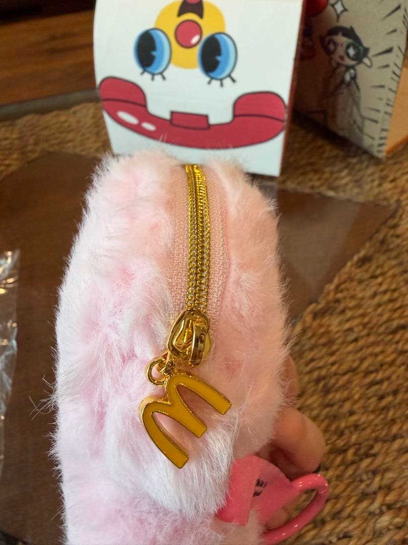 【限定】マクドナルド × パワーパフガールズ モフモフポーチ全3種（限定紙袋付）