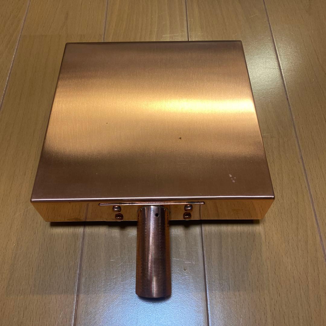 【未使用】純銅卵焼き器　蓋付き18cm(アサヒ)