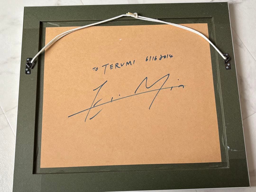 鈴木英人　シルクスクリーン　南カリフォルニアの休日　サイン入り