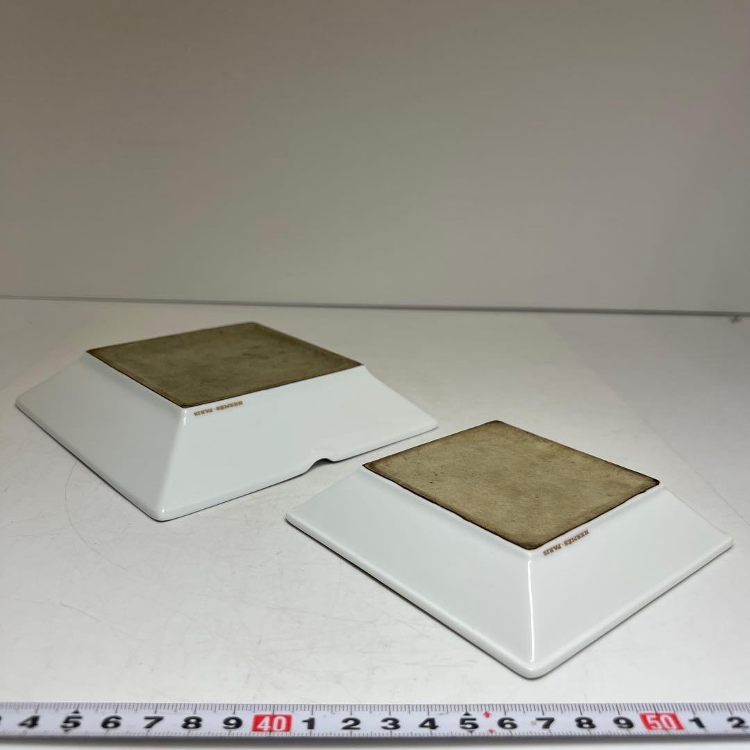 エルメス シューヌダンク アシュトレイ、スクエアプレート 東キ8-0315①