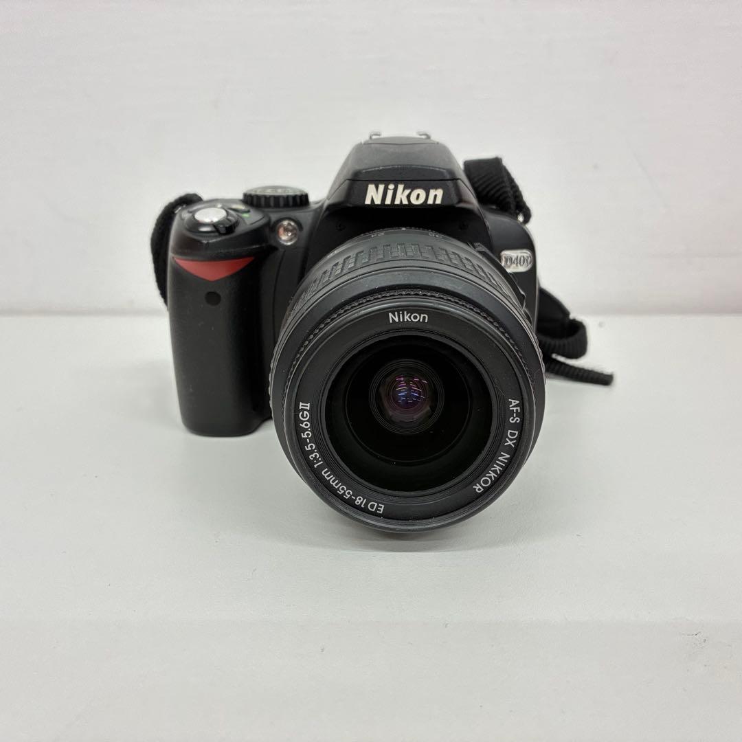 【動作品】 Nikon D40x ニコン 一眼レフカメラ ケース付き