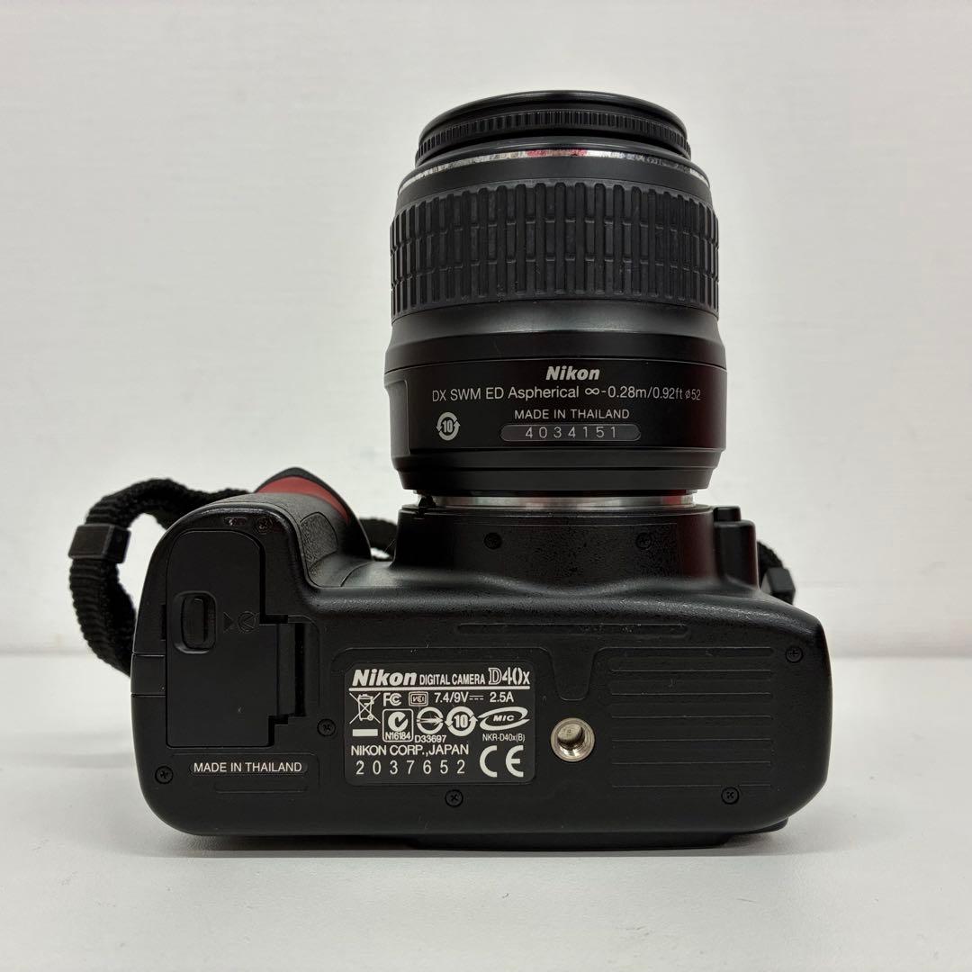 【動作品】 Nikon D40x ニコン 一眼レフカメラ ケース付き