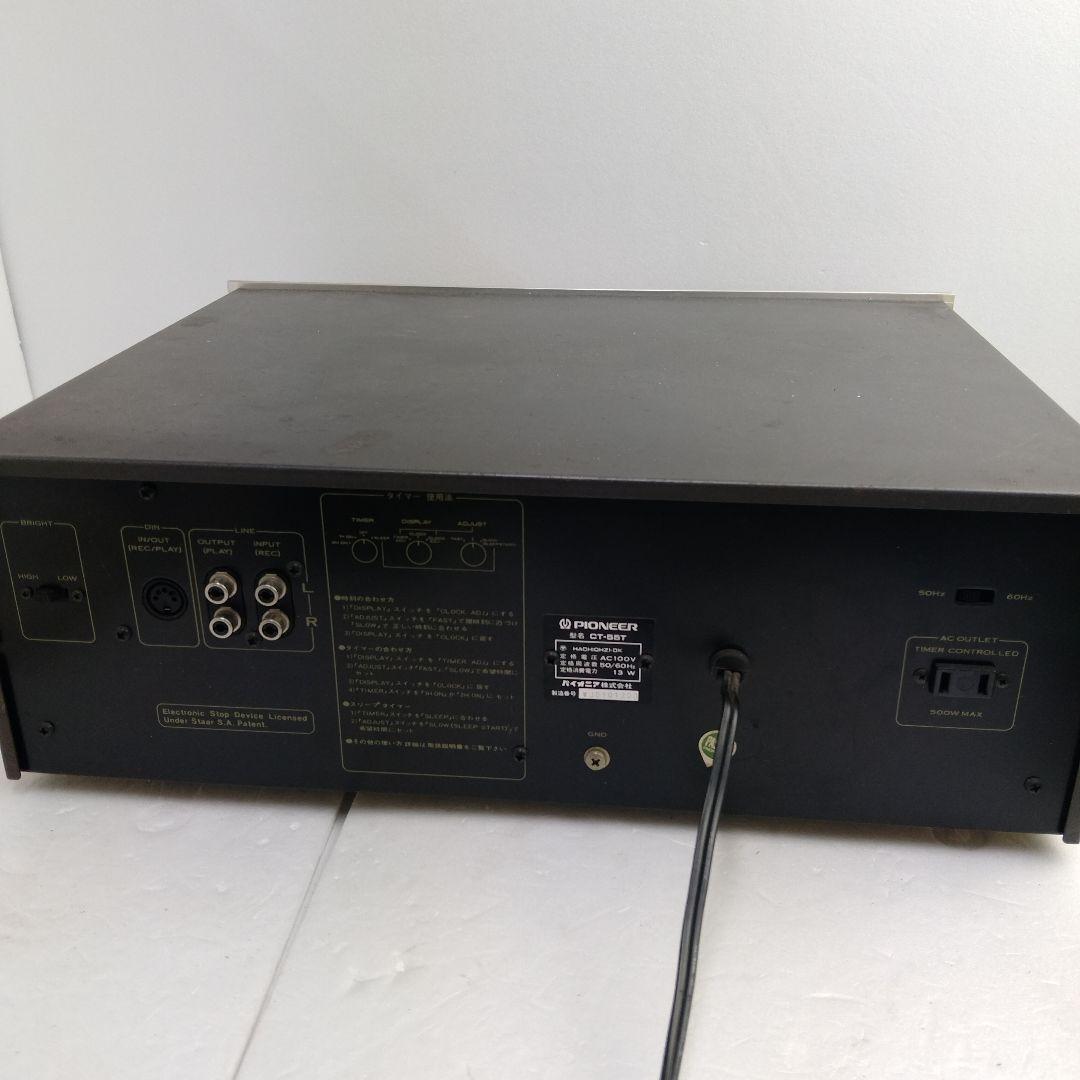 PIONEER パイオニア CT-55T カセットデッキ 名機　昭和レトロ