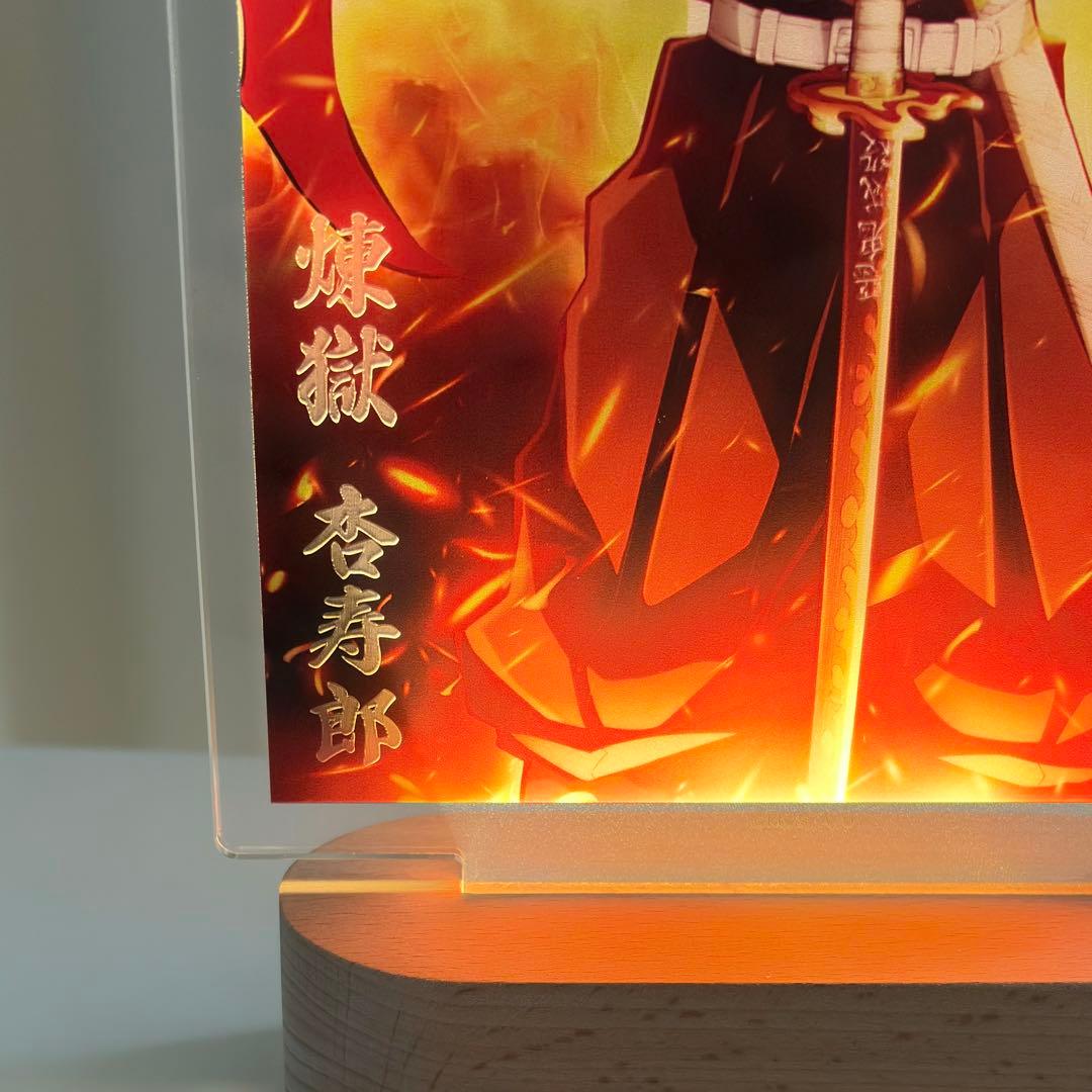 鬼滅の刃　韓国　公式品　2025 ポップアップ　ムードライト　煉獄杏寿郎