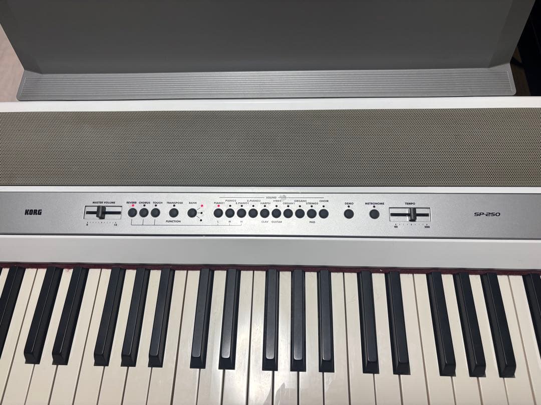 (引取限定) KORG コルグ　SP-250 電子ピアノ 88鍵　スタンド付