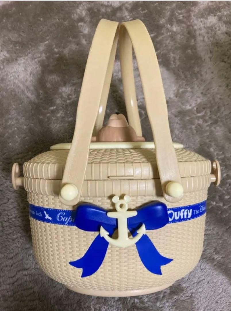 ダッフィーのカゴ風ポップコーンケース