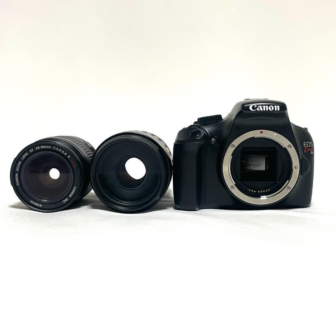 遠くの被写体も鮮明✨ Canon EOS Kiss X50 超望遠レンズセット