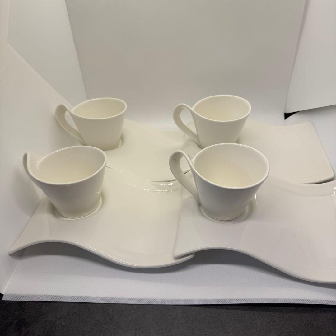 ビレロイ＆ボッホ カップ＆プレートセットLatte