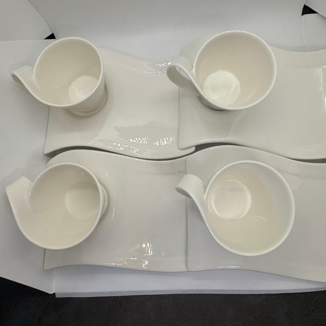 ビレロイ＆ボッホ カップ＆プレートセットLatte