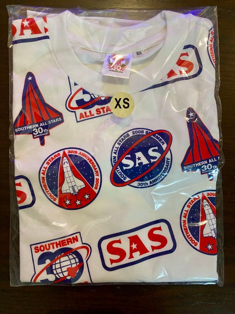 新品サザン30周年真夏の大感謝祭Tシャツ(XS)&トートバッグ・メッシュ袋3点