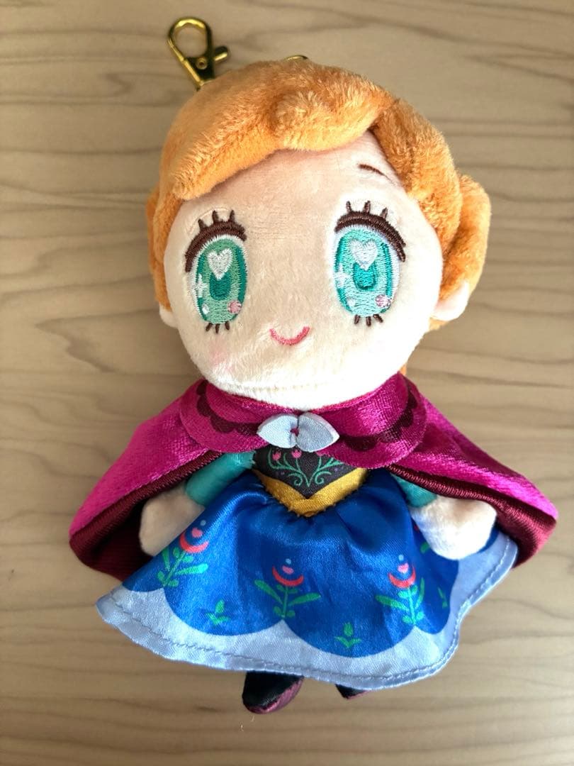 アナと雪の女王　アナ　エルサ　オラフ　tiny キーチェーンぬいぐるみ