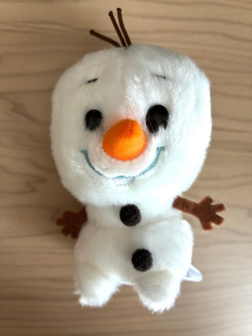 アナと雪の女王　アナ　エルサ　オラフ　tiny キーチェーンぬいぐるみ