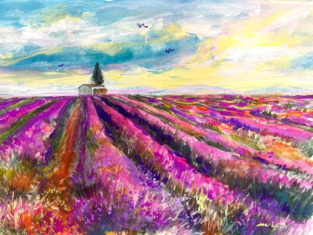 プロヴァンスのラベンダー畑