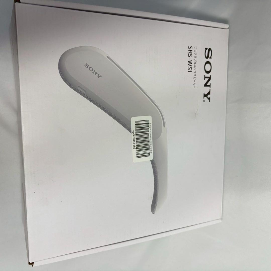 SONY ウェアラブルネックスピーカー SRS-WS1 ネックスピーカー