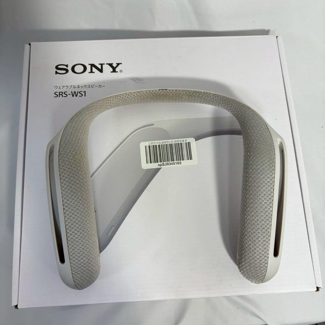 SONY ウェアラブルネックスピーカー SRS-WS1 ネックスピーカー