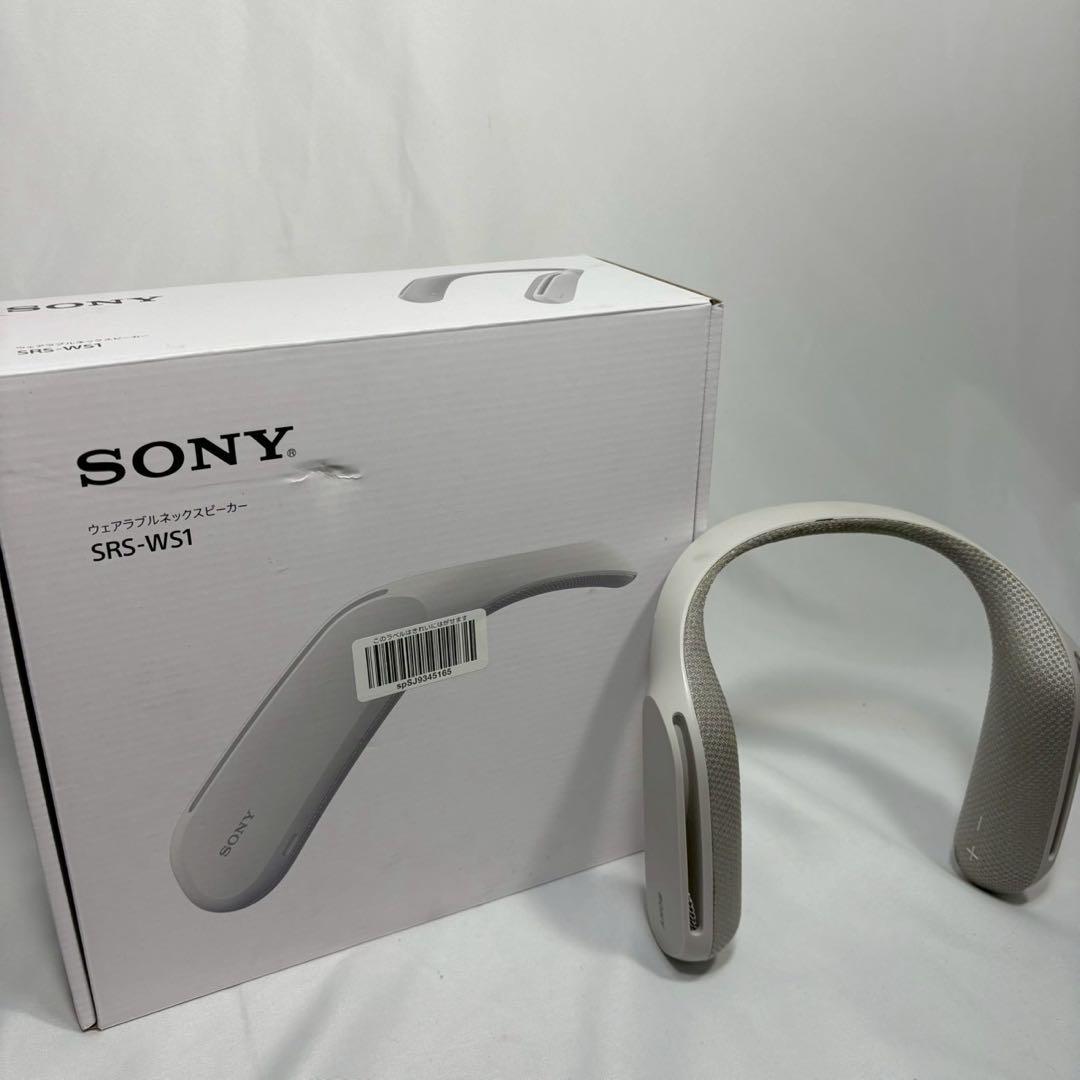 SONY ウェアラブルネックスピーカー SRS-WS1 ネックスピーカー