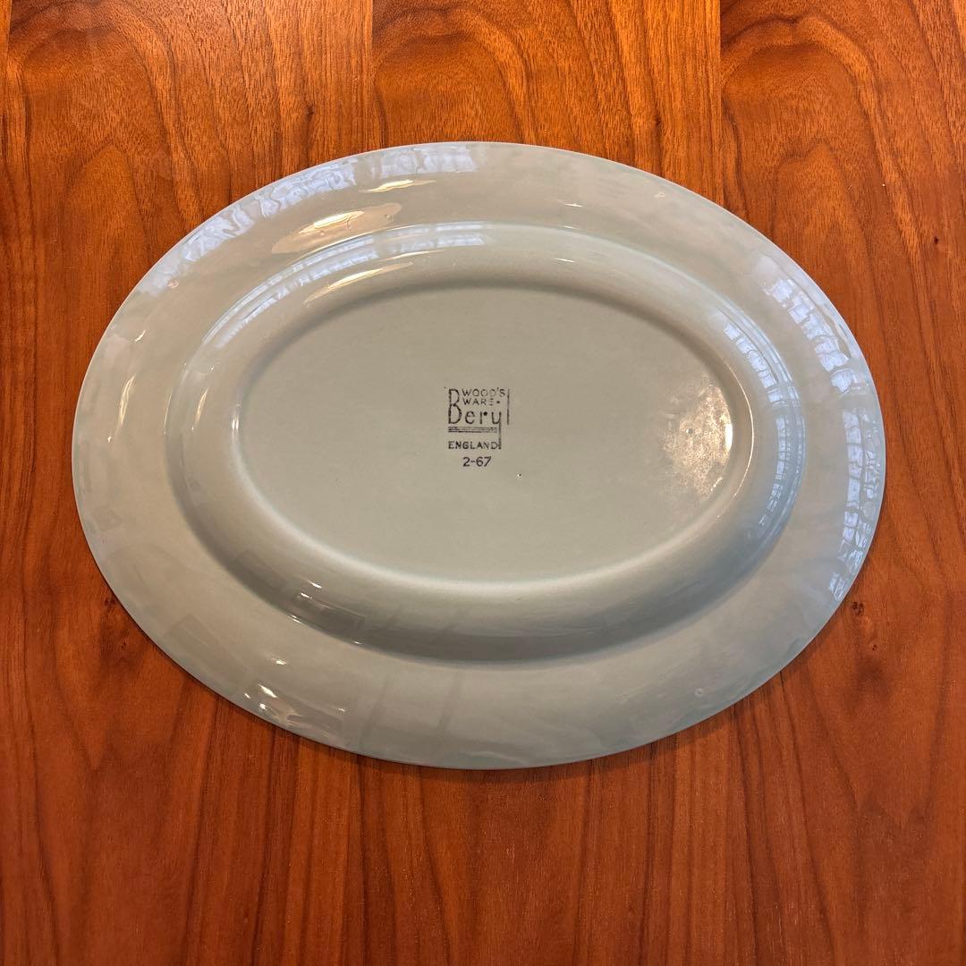 Wood’s Ware Beryl 英国アンティーク 大皿
