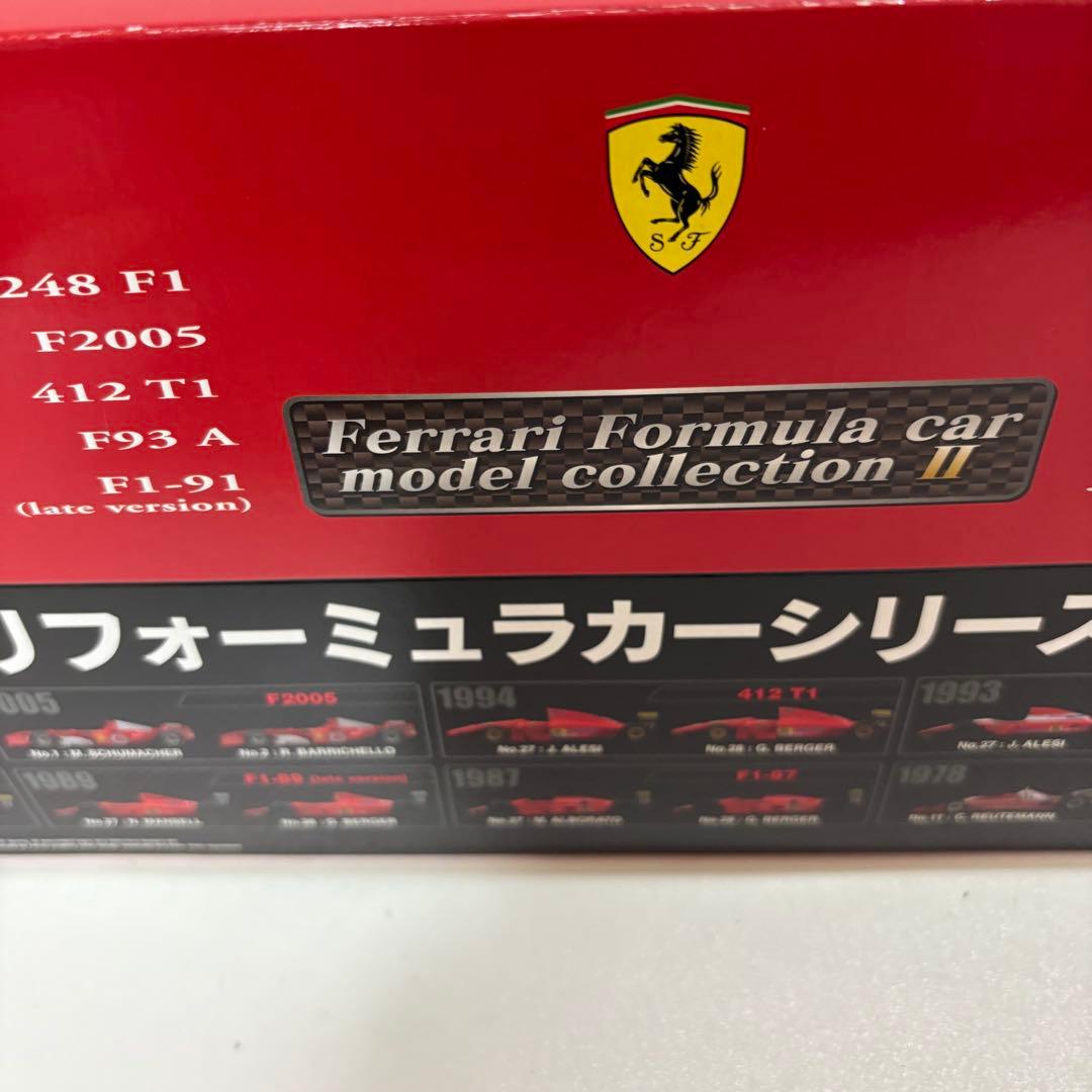 新品■京商 1/64 フェラーリ フォーミュラカーシリーズⅡ F1 ミニカー