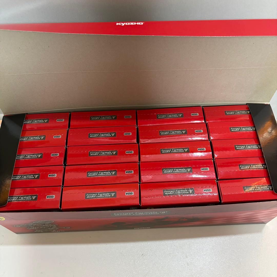 新品■京商 1/64 フェラーリ フォーミュラカーシリーズⅡ F1 ミニカー