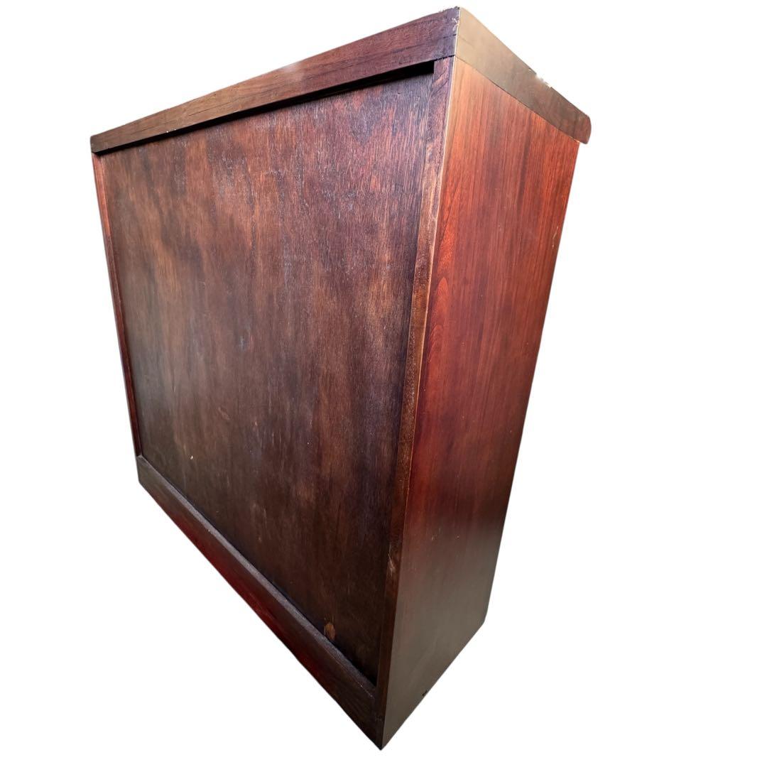 アンティークPT ５SD R １L D R ステンド キャビネット