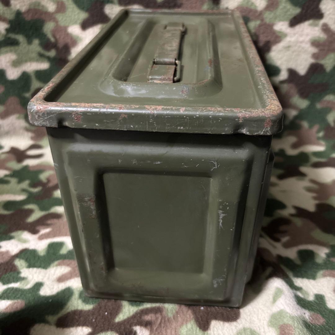 フランス軍　60s 70s CAL.50 AMMO BOX 弾薬箱　送料無料　②