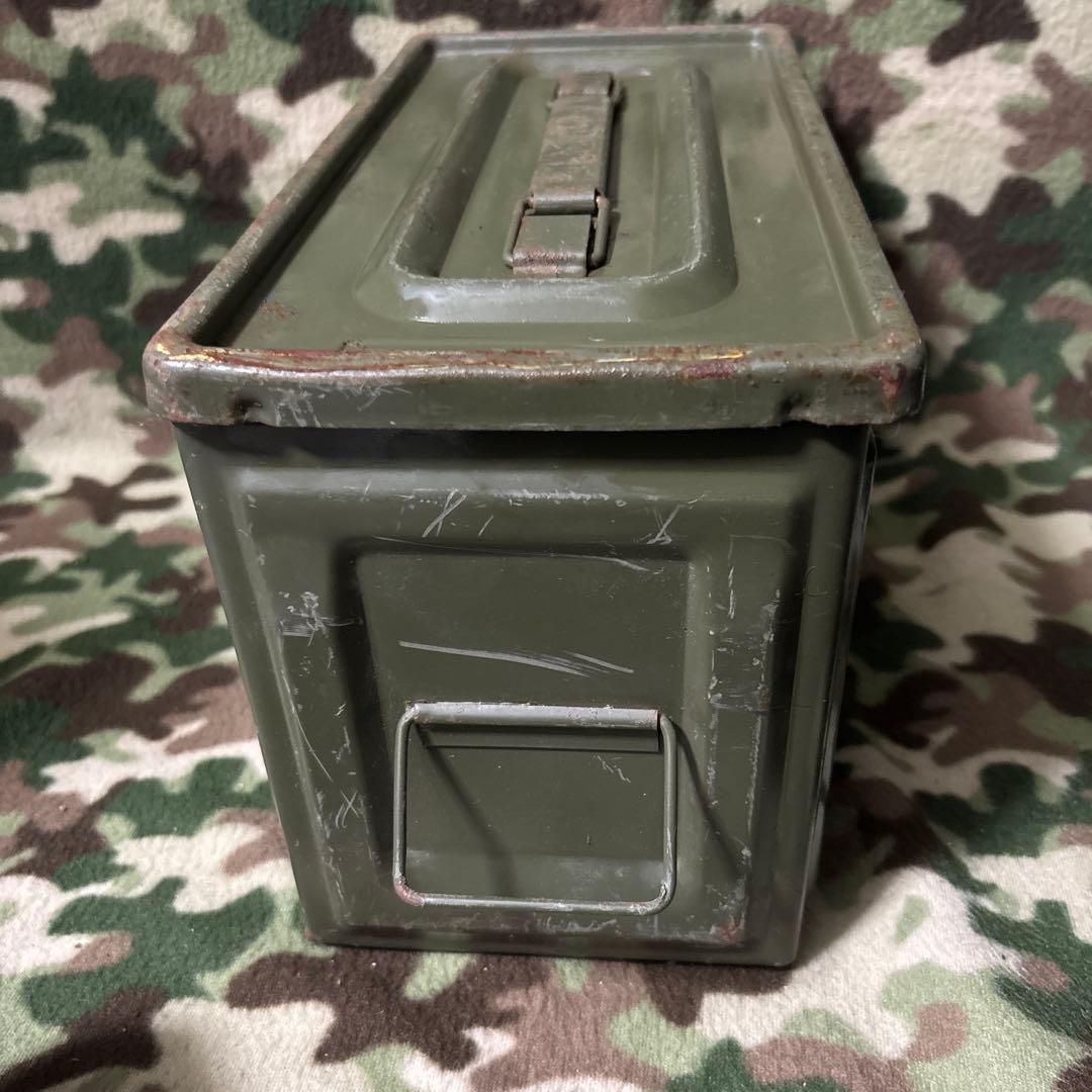 フランス軍　60s 70s CAL.50 AMMO BOX 弾薬箱　送料無料　②