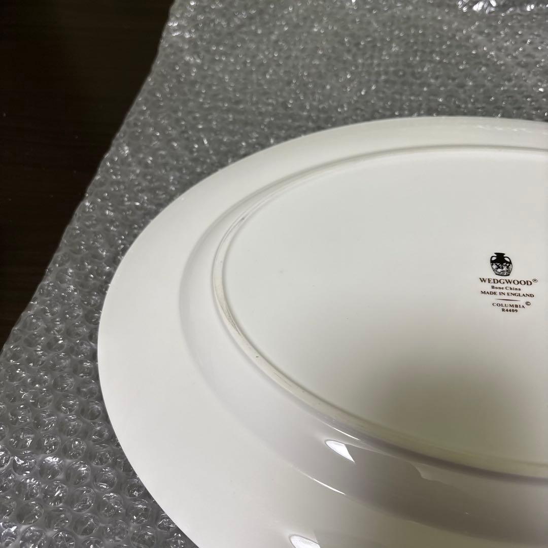  ウェッジウッド コロンビア オーバルプレート セージグリーン