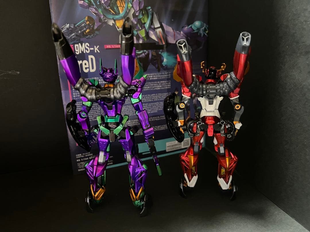 3機セットHG ジークアクス GQuuuuuuX ジフレド 全塗装 完成品