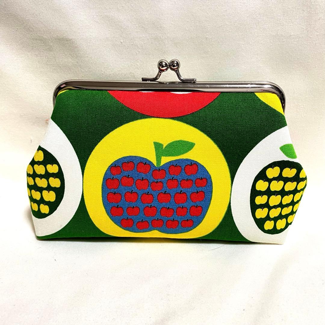 hatenamama23　がま口財布　がま口ポーチ　ハンドメイド