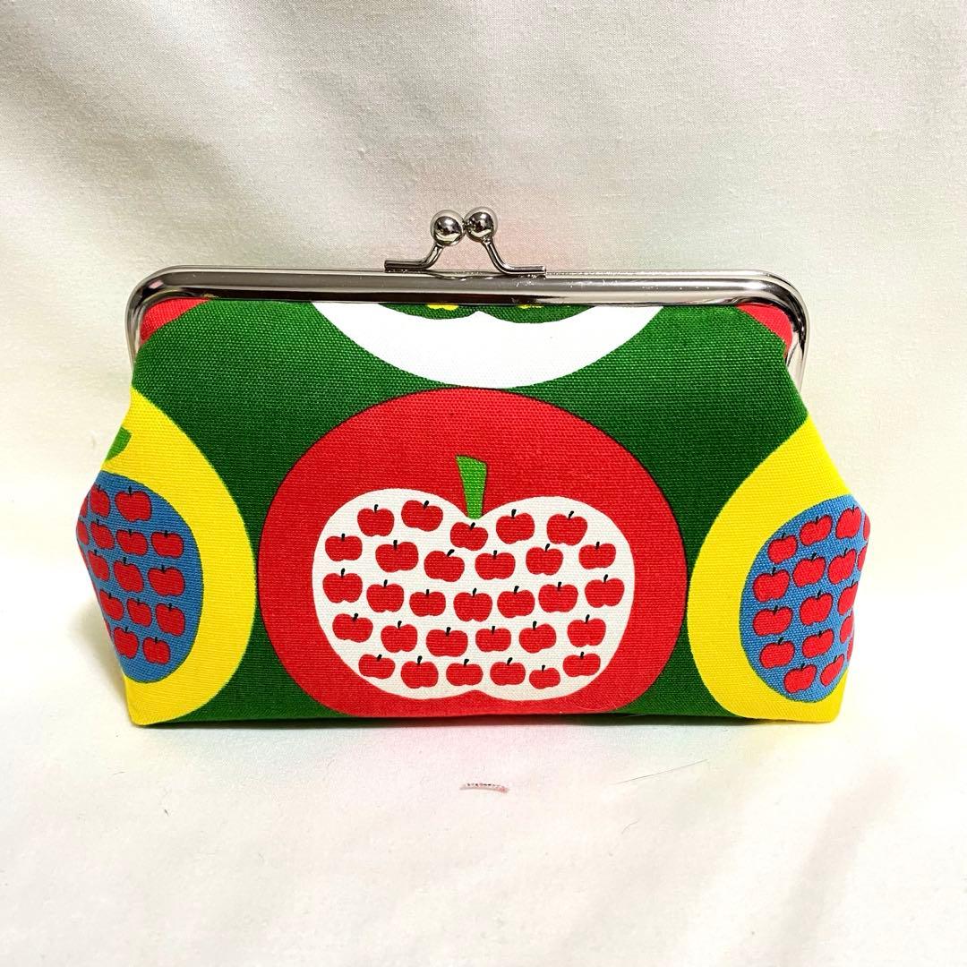 hatenamama23　がま口財布　がま口ポーチ　ハンドメイド