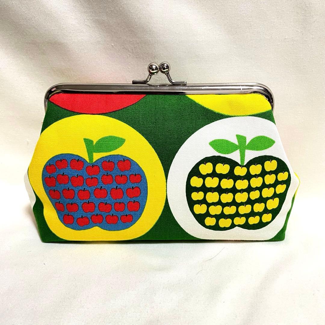 hatenamama23　がま口財布　がま口ポーチ　ハンドメイド