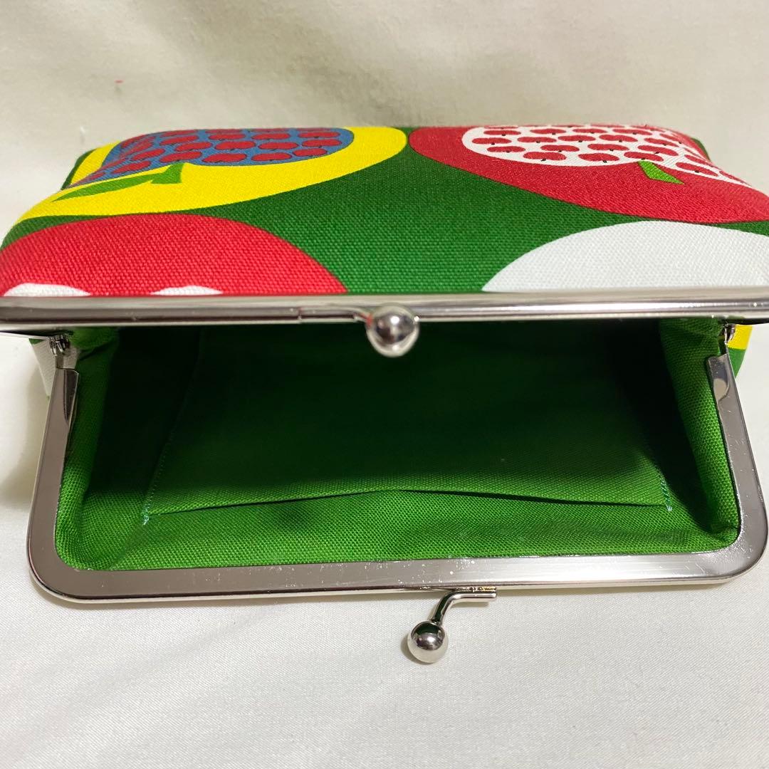 hatenamama23　がま口財布　がま口ポーチ　ハンドメイド