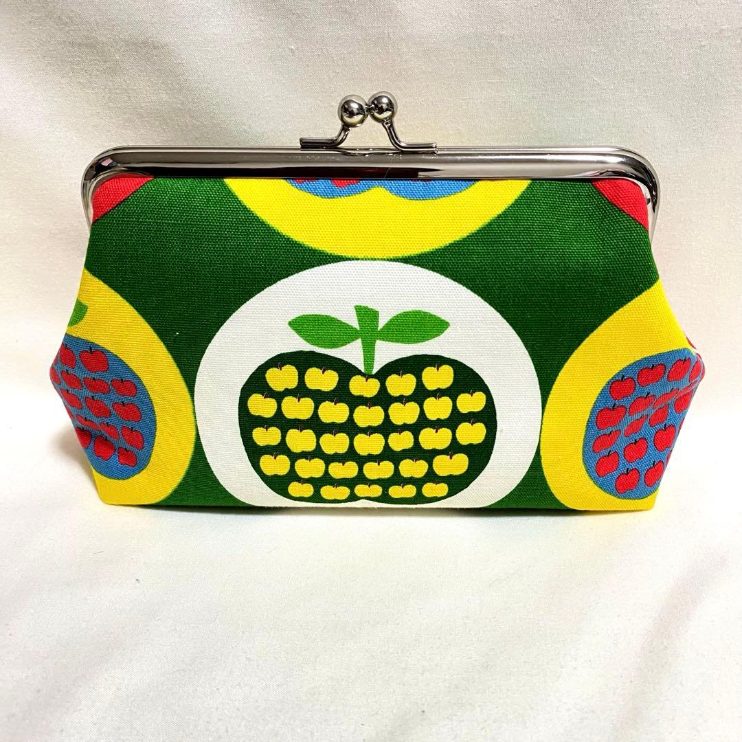 hatenamama23　がま口財布　がま口ポーチ　ハンドメイド