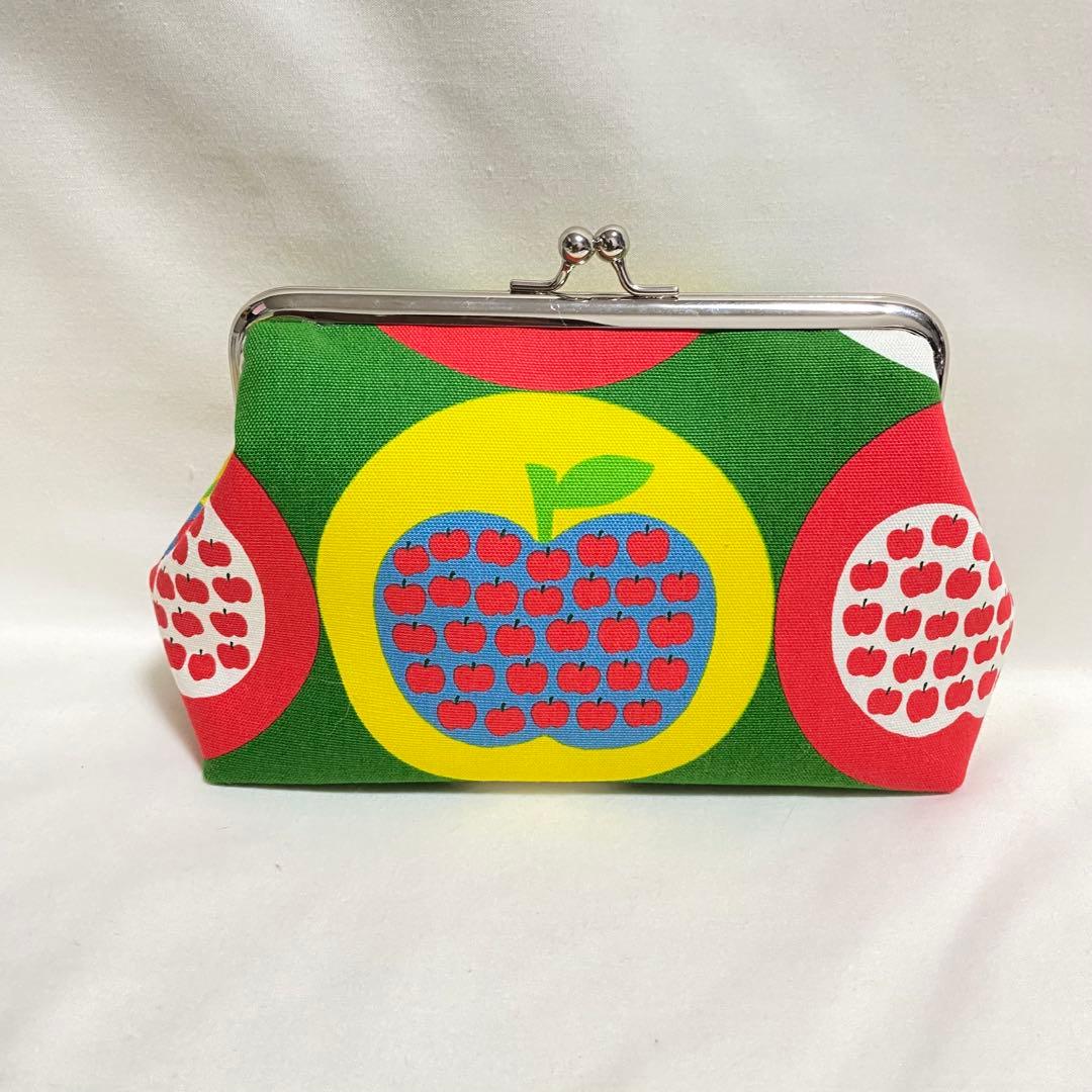 hatenamama23　がま口財布　がま口ポーチ　ハンドメイド