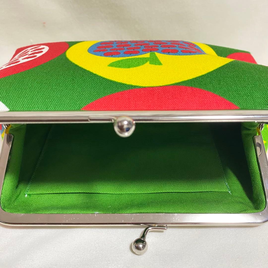 hatenamama23　がま口財布　がま口ポーチ　ハンドメイド