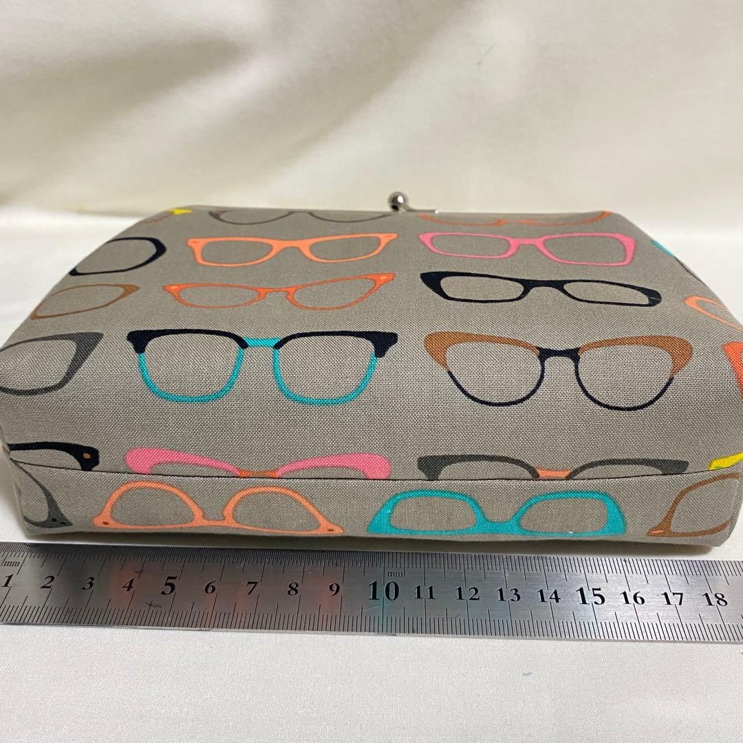 hatenamama23　がま口財布　がま口ポーチ　ハンドメイド