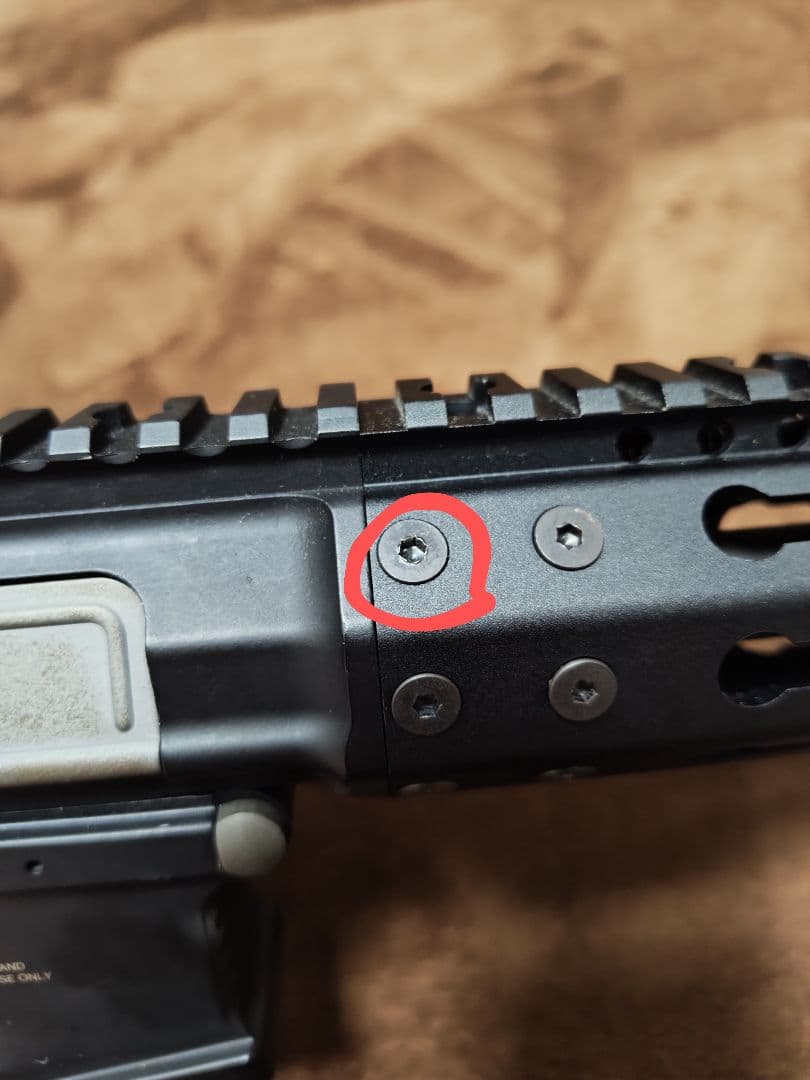 【故障品】KSC ガスガン AR15 MEGA ARMS エンハンスド