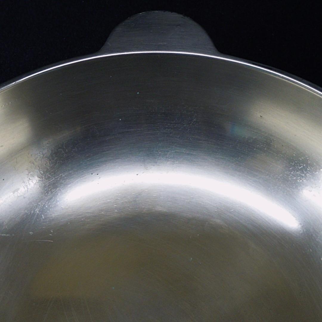 純洋銀鍋 重量3.62kg 厚さ4.9mm 稀少な特注品です 中古