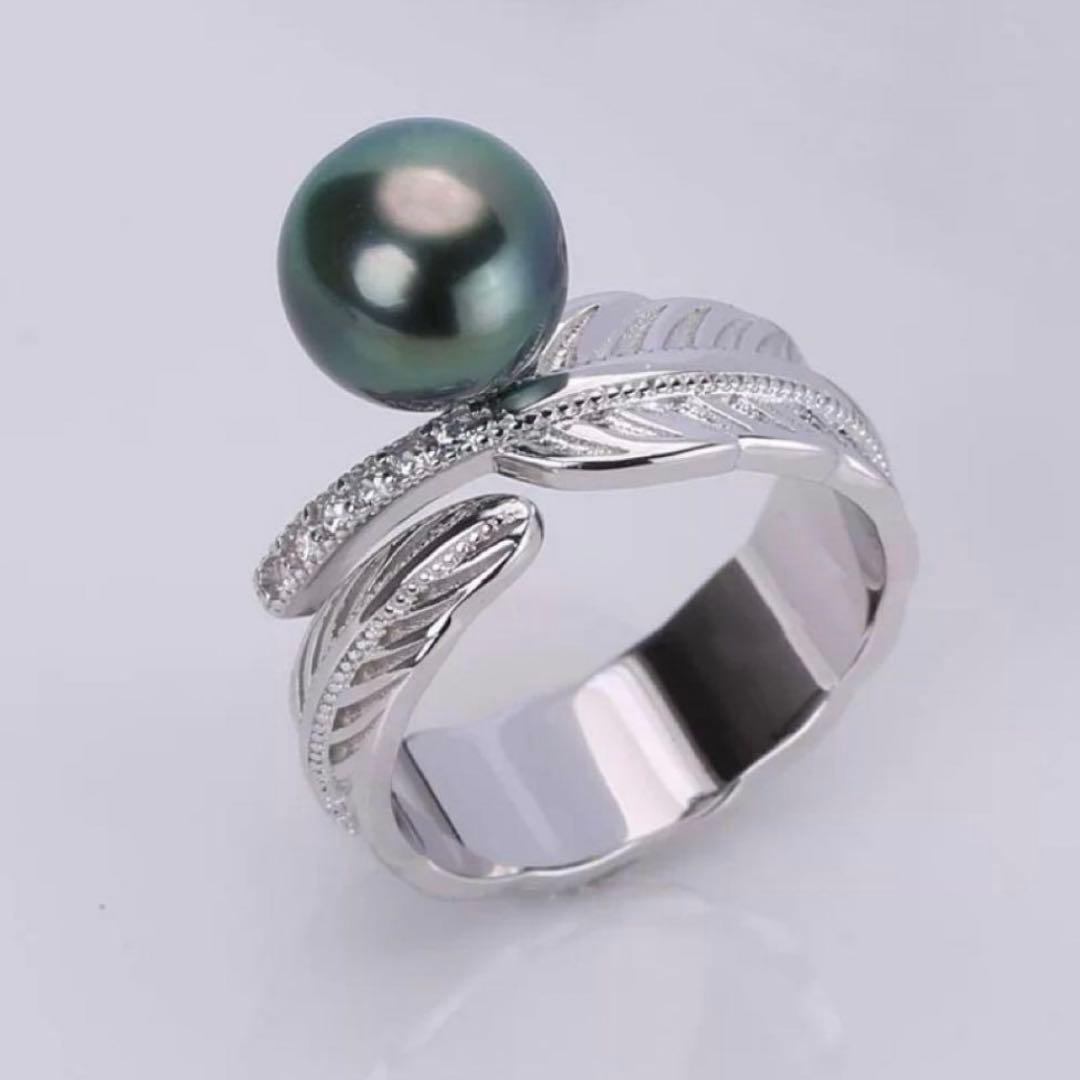 まとめ買いお得なセット　真珠パール用リング台リング空枠 8点セット　081