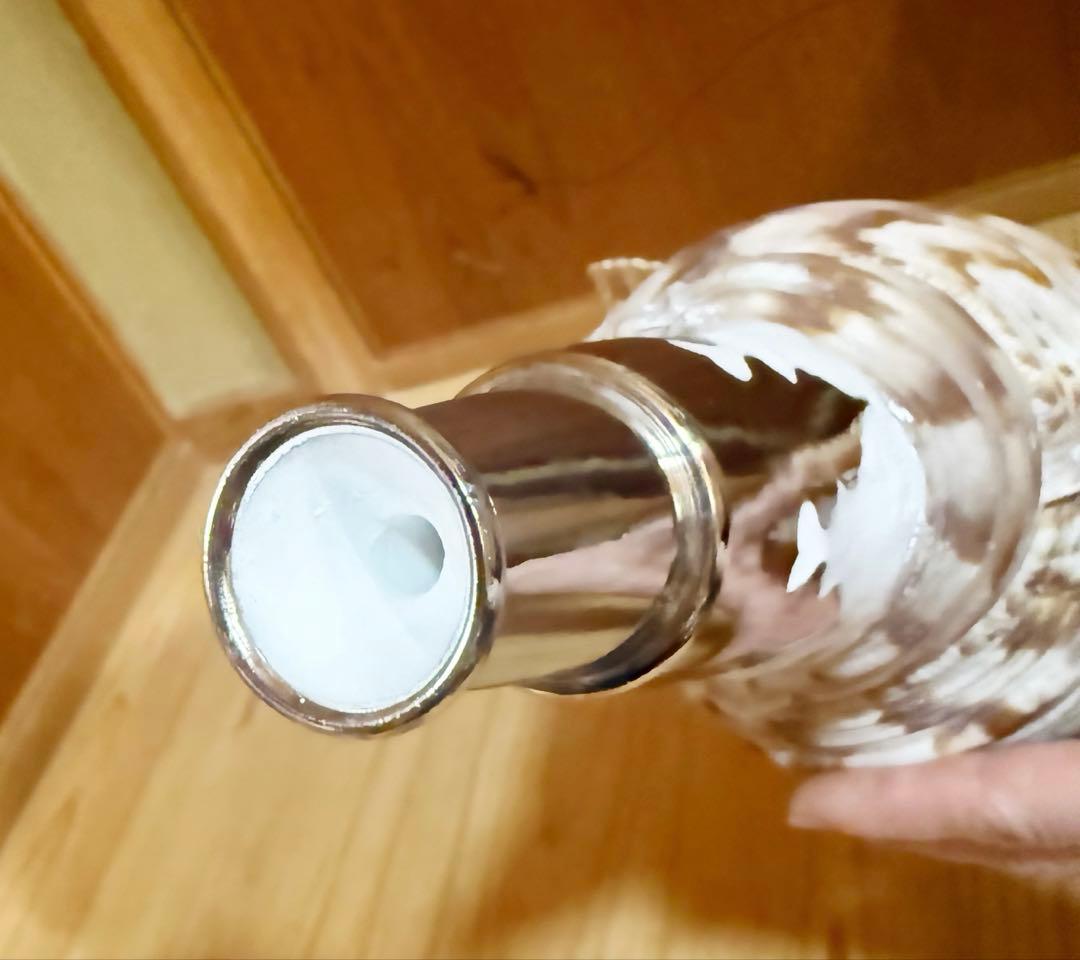 修験道法螺貝36㎝　山伏　密教　魔除け　熊よけ❣️ホラガイ　ほら貝