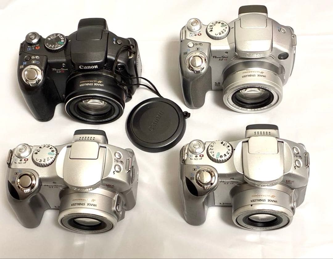 キャノン PowerShot 4台セット　S3 ×1　S2 ×1　S1 ×2